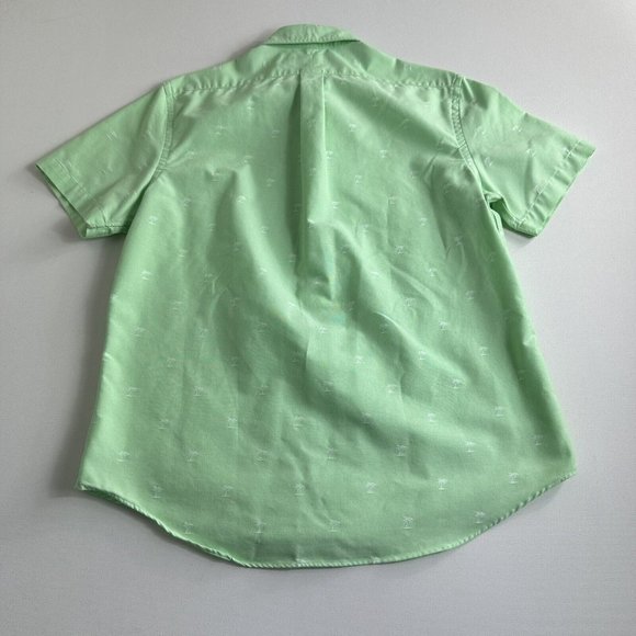 Polo Ralph Lauren Classic Fit Palm Tree Button‎ Down Shirt Men Size Large Green - Picture 2 of 10